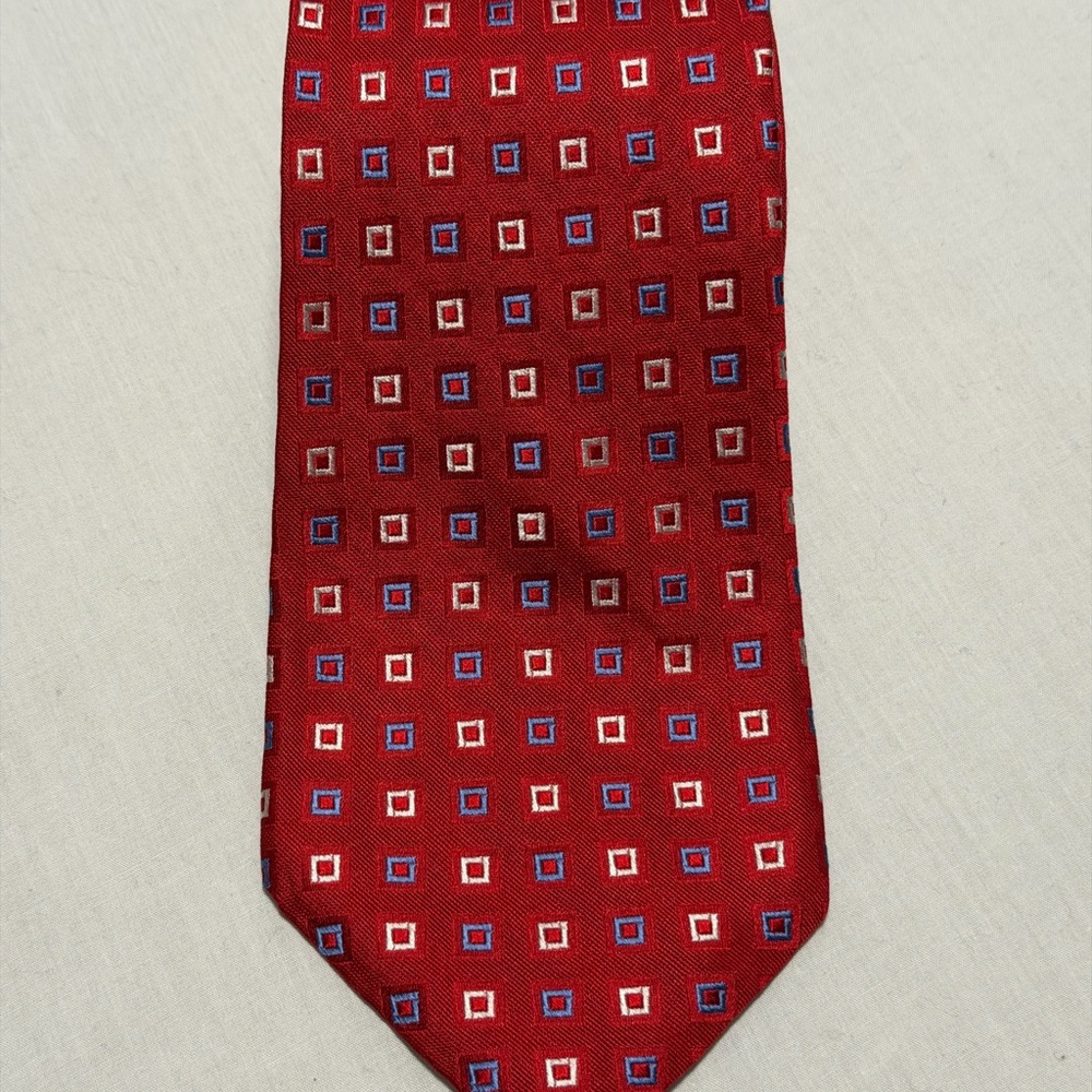 CORPORATE IMAGE Tailored Exclusively For Tom James 100% Silk Tie